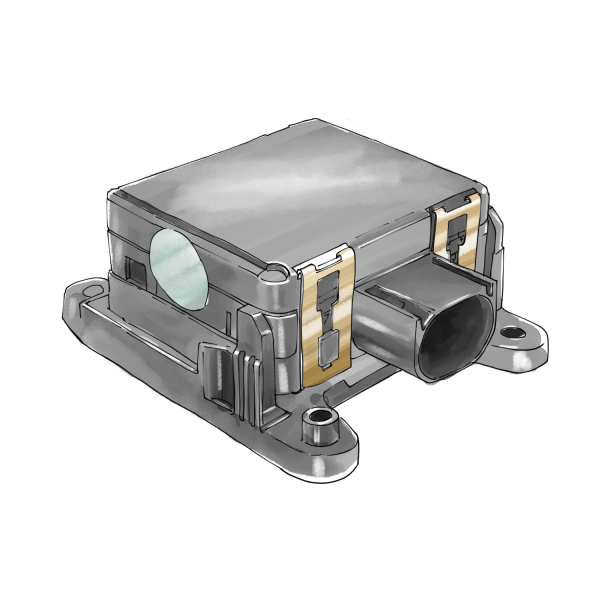 Product image 1 of the product “Radar sensor RX ”