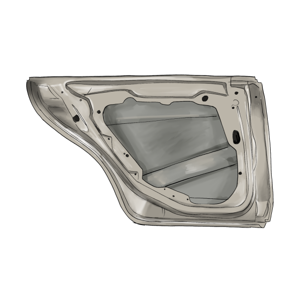 Product image of the product “Door OX5 rear ATH-3 ”